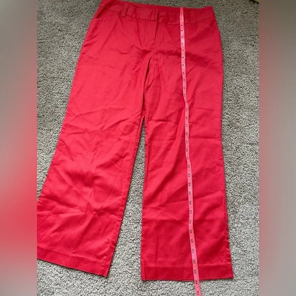 iz byer california pants 7 red - Picture 4 of 7